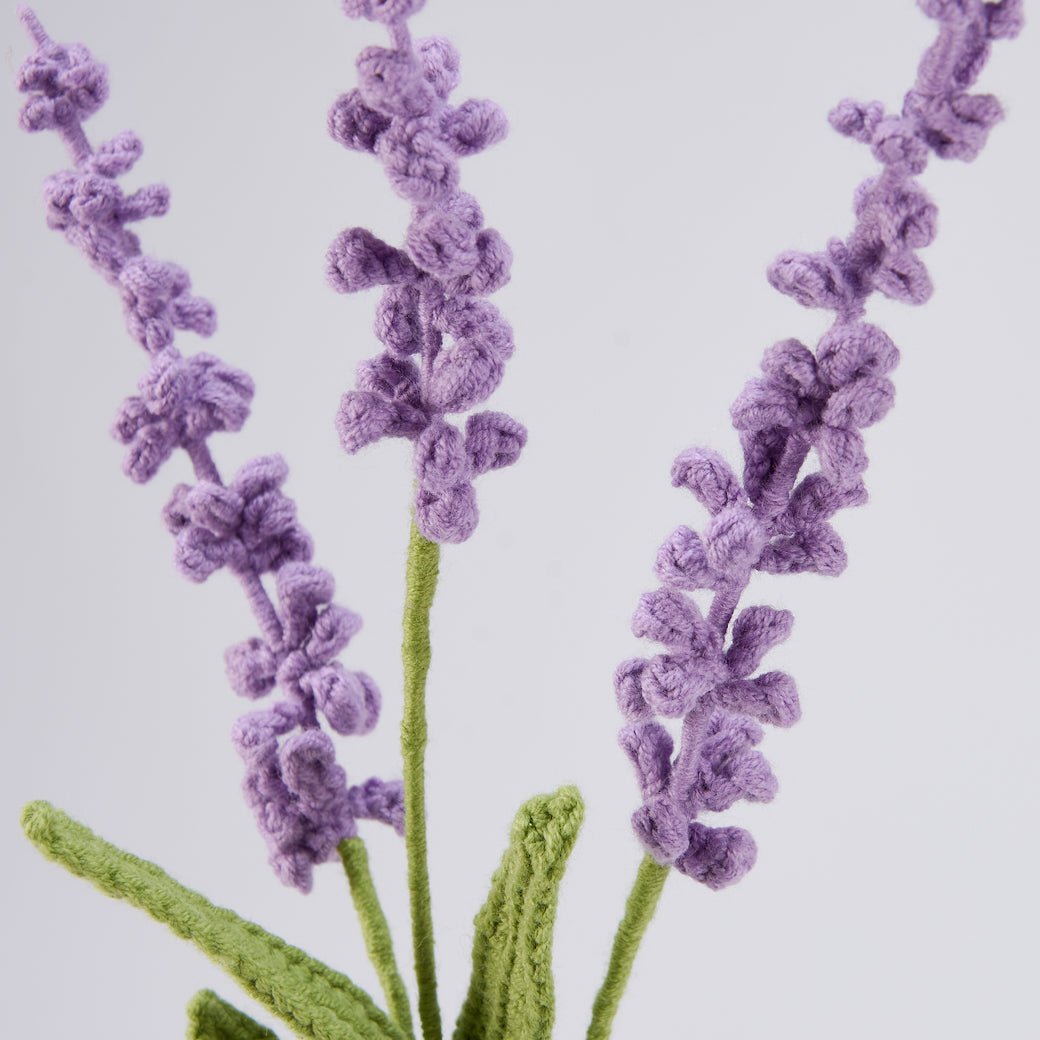 Hand - Made Crocheted Lavender Stem - Marmalade Mercantile