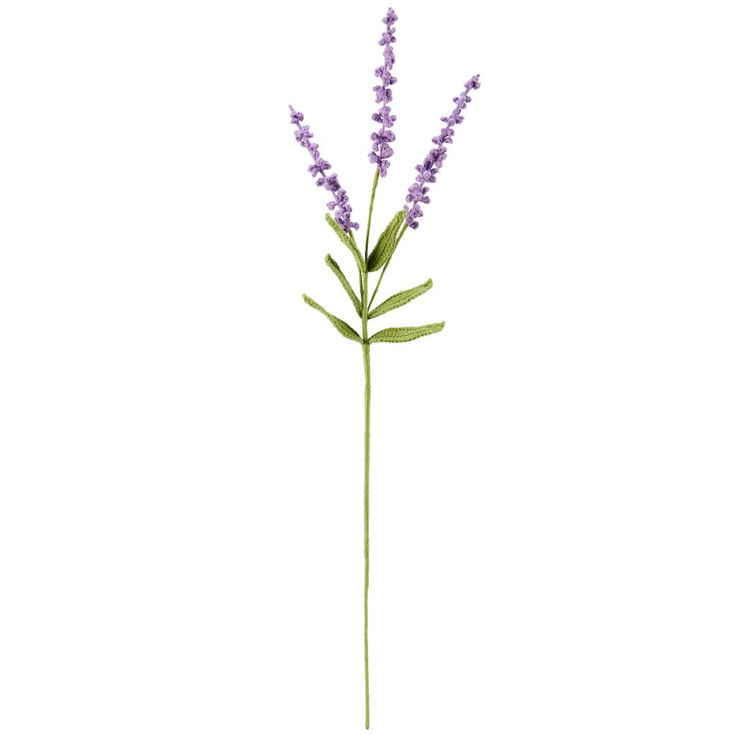 Hand - Made Crocheted Lavender Stem - Marmalade Mercantile