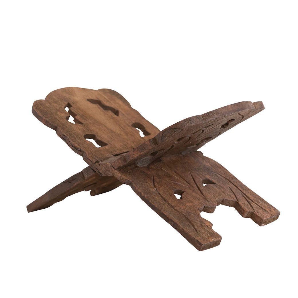 Handmade Rustic Reclaimed Wooden Book Holder - Marmalade Mercantile