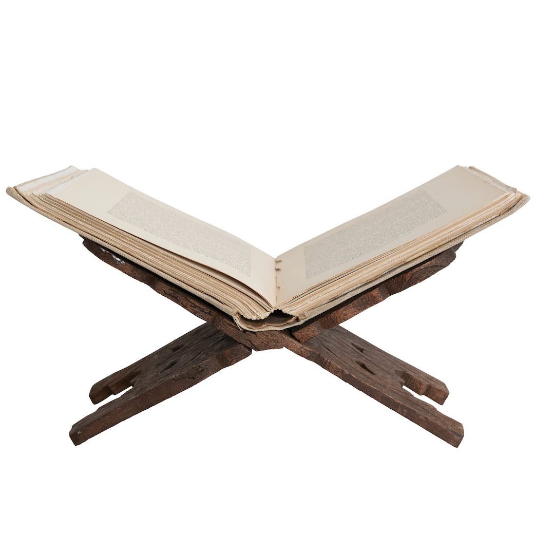 Handmade Rustic Reclaimed Wooden Book Holder - Marmalade Mercantile