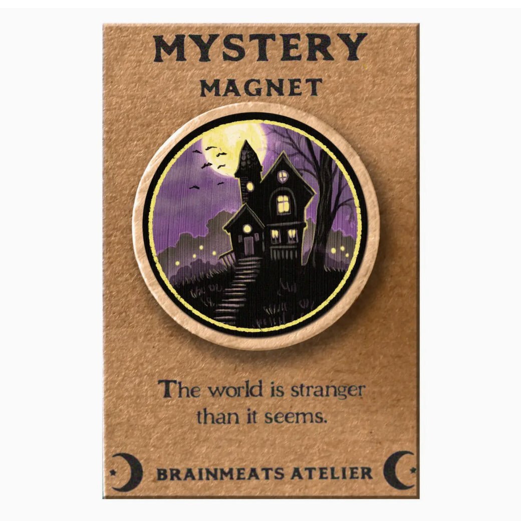 Haunted House Magnet Token for Curiosity & Wonder - Marmalade Mercantile