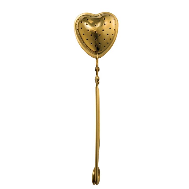 Heart - Shaped Stainless Steel Loose Tea Strainer - Marmalade Mercantile