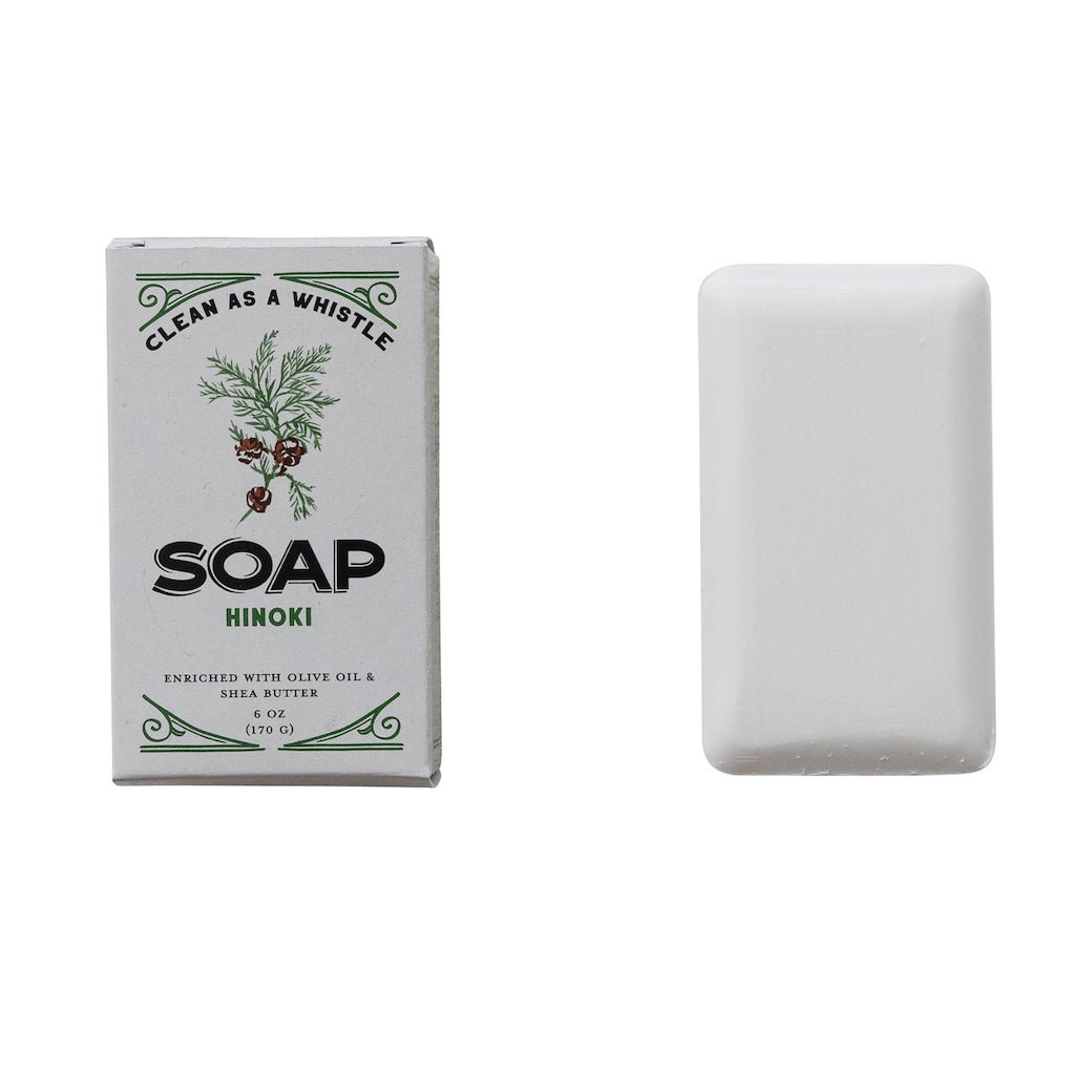 Hinoki Pine Scented Olive Oil & Shea Butter Bar Soap - Marmalade Mercantile