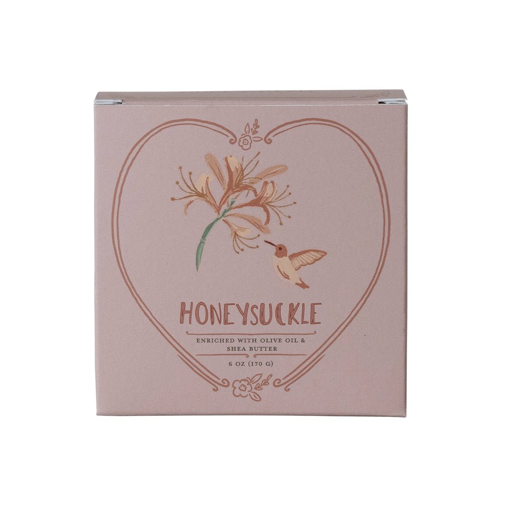 Honeysuckle Scented Olive Oil & Shea Butter Bar Soap - Marmalade Mercantile