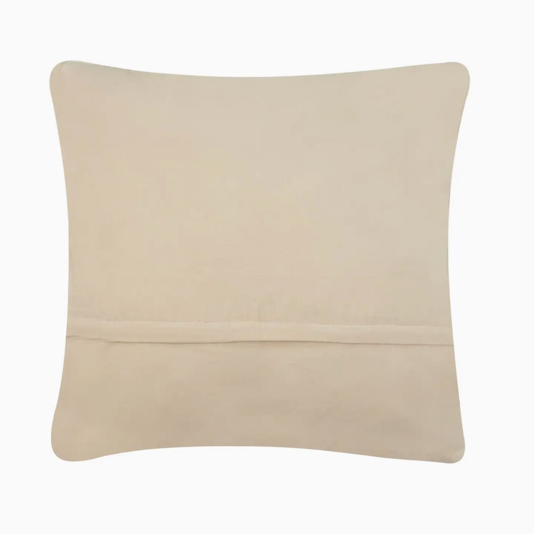 Large Colorful Ginkgo Leaves Hooked Rug Pillow - Marmalade Mercantile