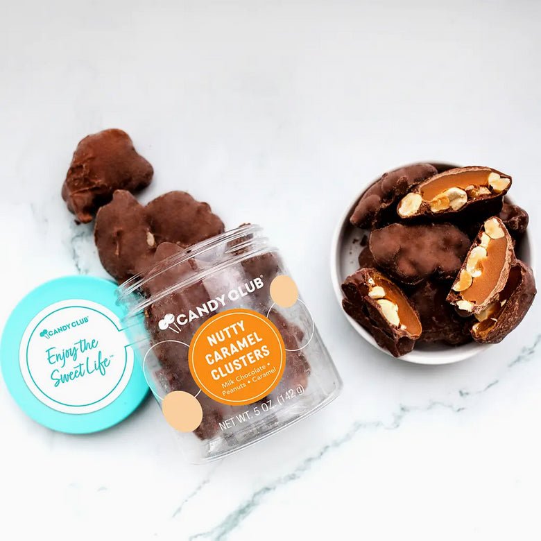 Milk Chocolate Nutty Caramel Clusters - Marmalade Mercantile