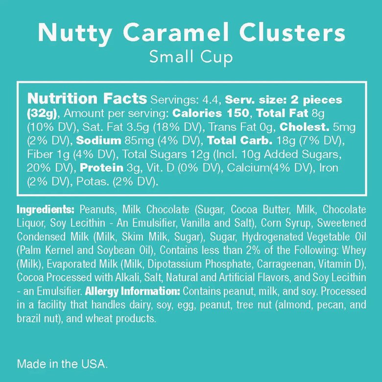 Milk Chocolate Nutty Caramel Clusters - Marmalade Mercantile