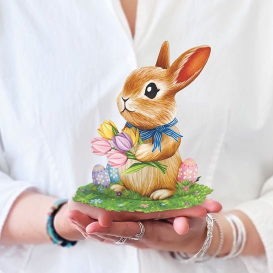 Mini Easter Bunny Pop Up Greeting Card - Marmalade Mercantile