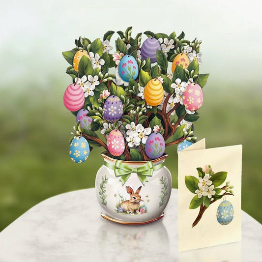 Mini Easter Egg Tree Pop Up Greeting Card - Marmalade Mercantile