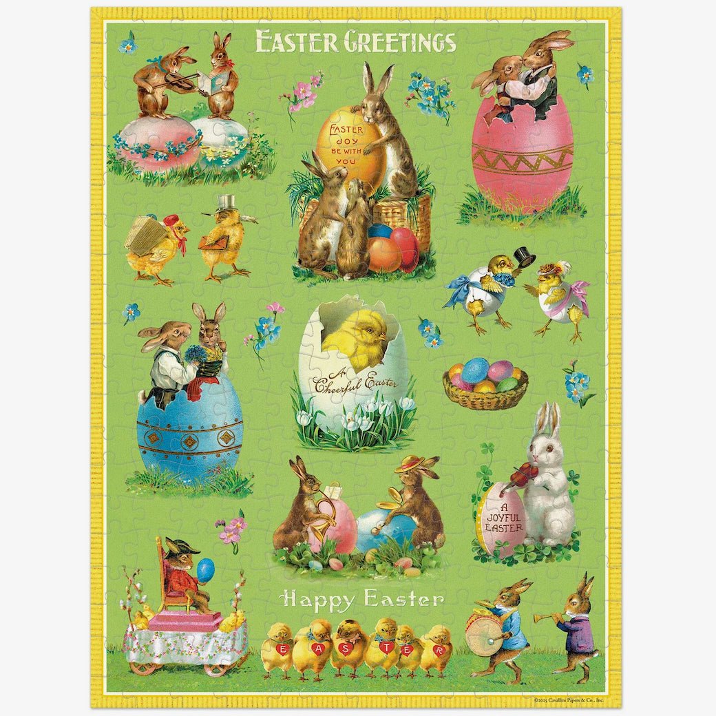 Mini Easter Jigsaw Puzzle 240 Pieces - Marmalade Mercantile