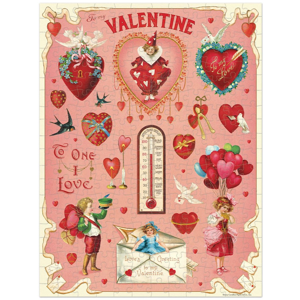 Mini Valentine Jigsaw Puzzle 240 Pieces - Marmalade Mercantile
