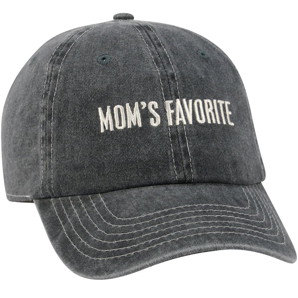 Mom's Favorite Stonewashed Ball Cap - Marmalade Mercantile