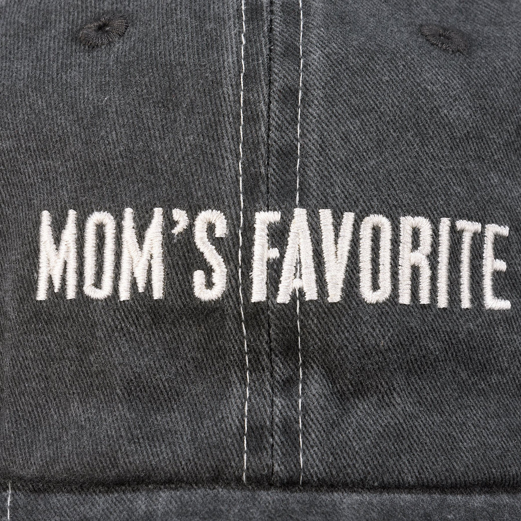 Mom's Favorite Stonewashed Ball Cap - Marmalade Mercantile