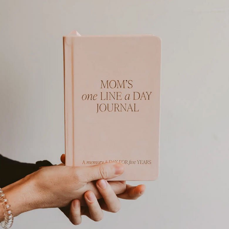 Mom’s One Line a Day Hardcover Leather Bound Journal - Marmalade Mercantile
