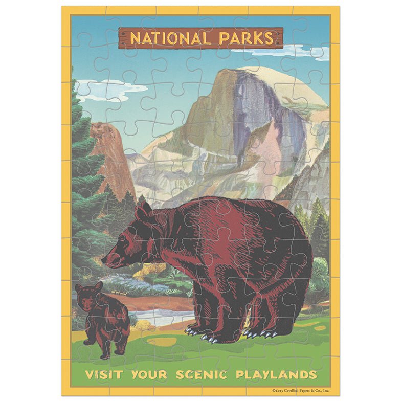 National Parks Puzzle Greeting Card - Marmalade Mercantile