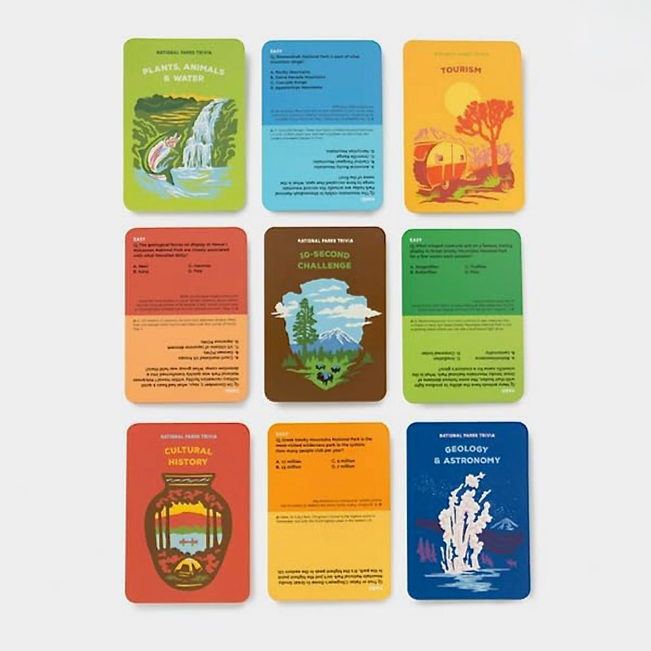 National Parks Trivia Game - Marmalade Mercantile