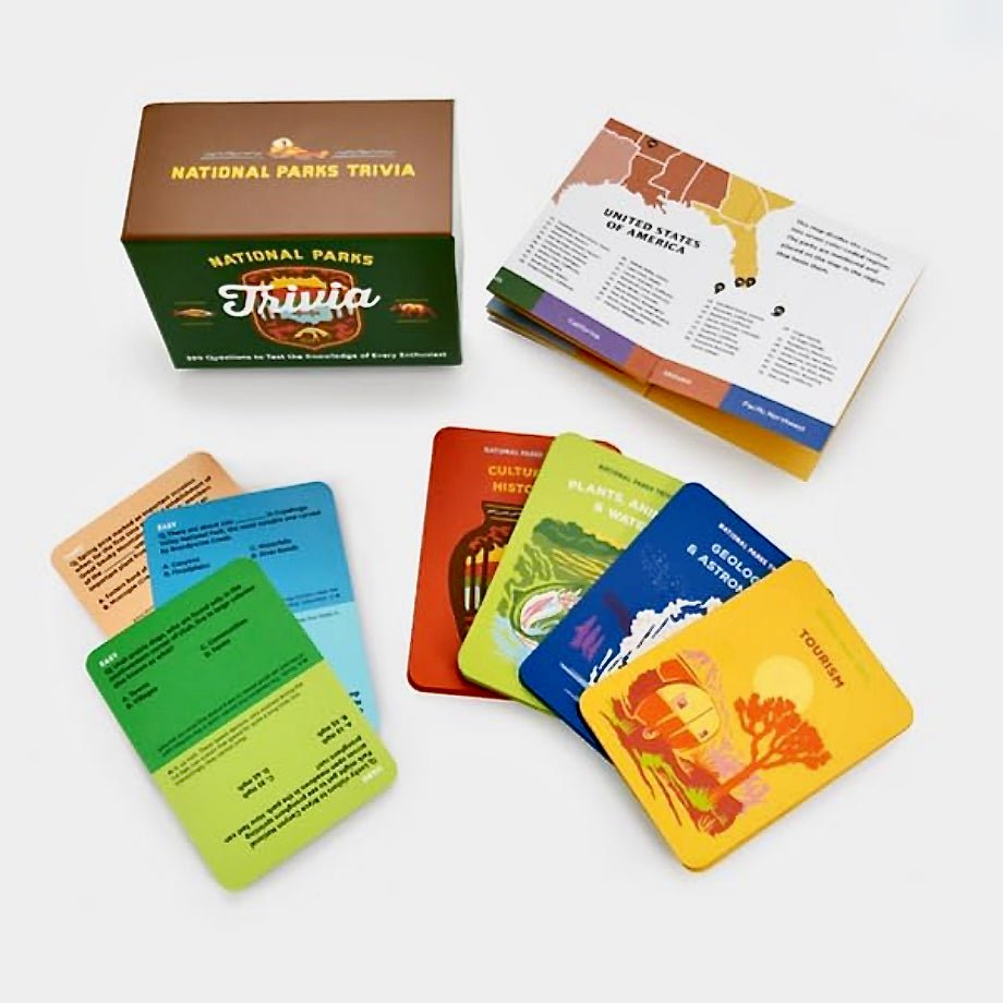 National Parks Trivia Game - Marmalade Mercantile