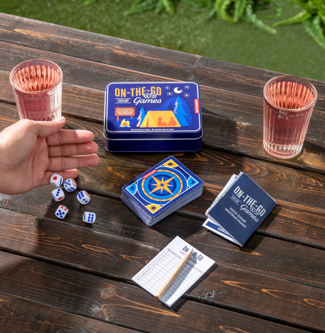 On - the - Go Games Playing Cards & Dice Games - Marmalade Mercantile