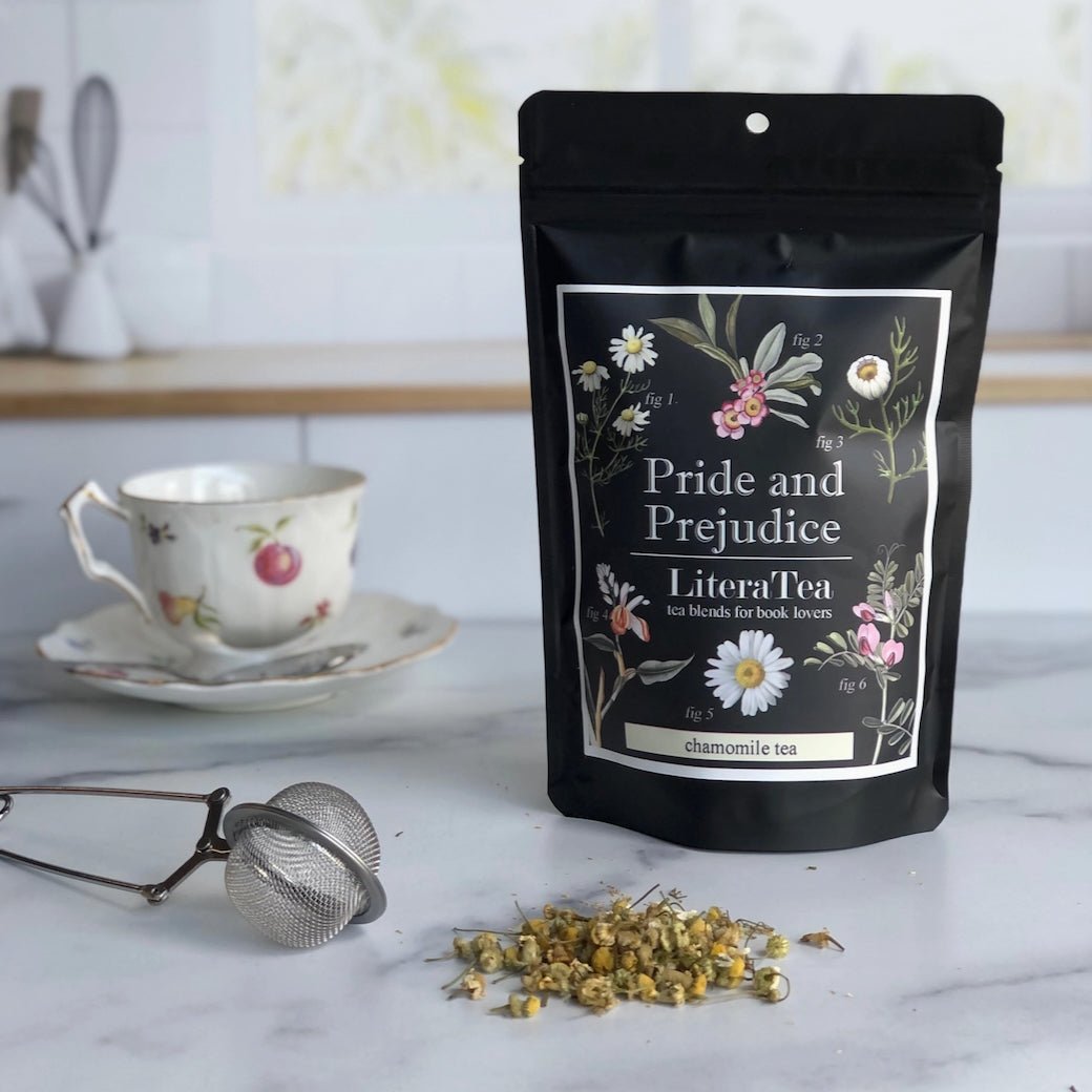 Pride and Prejudice Loose Leaf Chamomile Tea for Book Lovers - Marmalade Mercantile