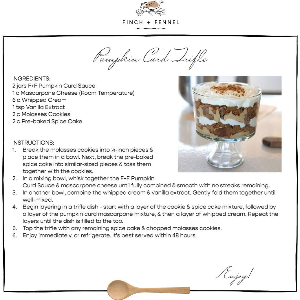 Pumpkin Curd Sauce 10 oz Jar - Marmalade Mercantile