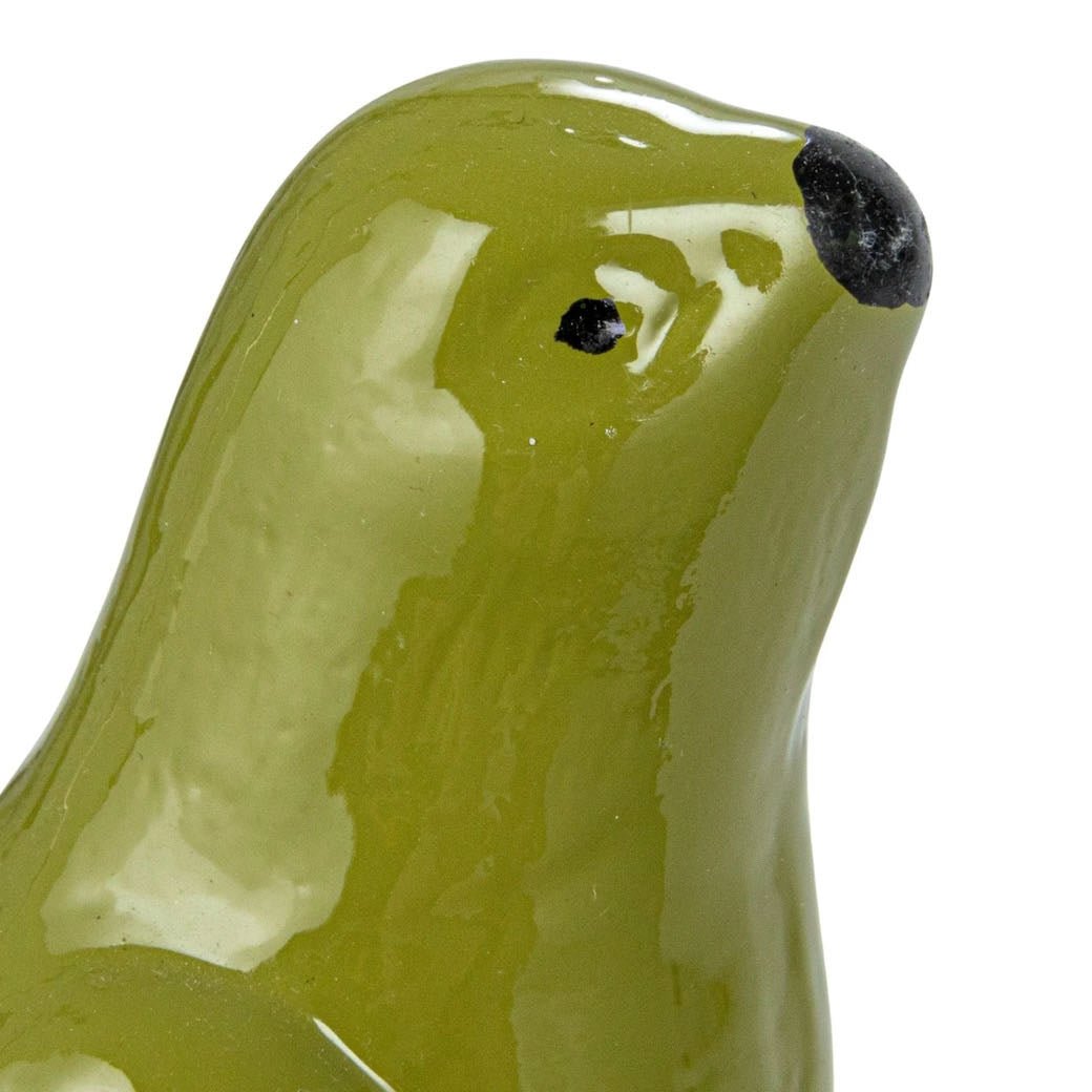 Recycled Glass Bird Figure - Marmalade Mercantile