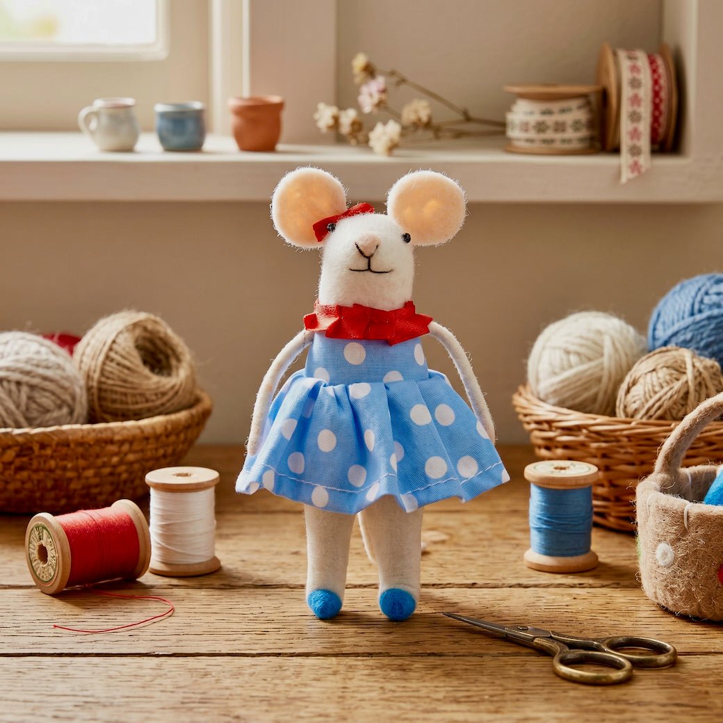 Red, White & Blue Mouse Critter - Marmalade Mercantile