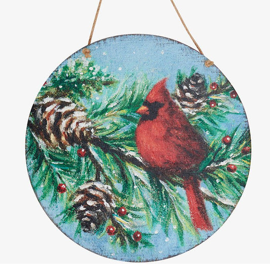 Red Winter Cardinal Wall Decor - Marmalade Mercantile