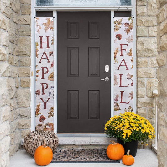 Reversible Porch Banner Set Happy Fall & Winter Wishes - Marmalade Mercantile