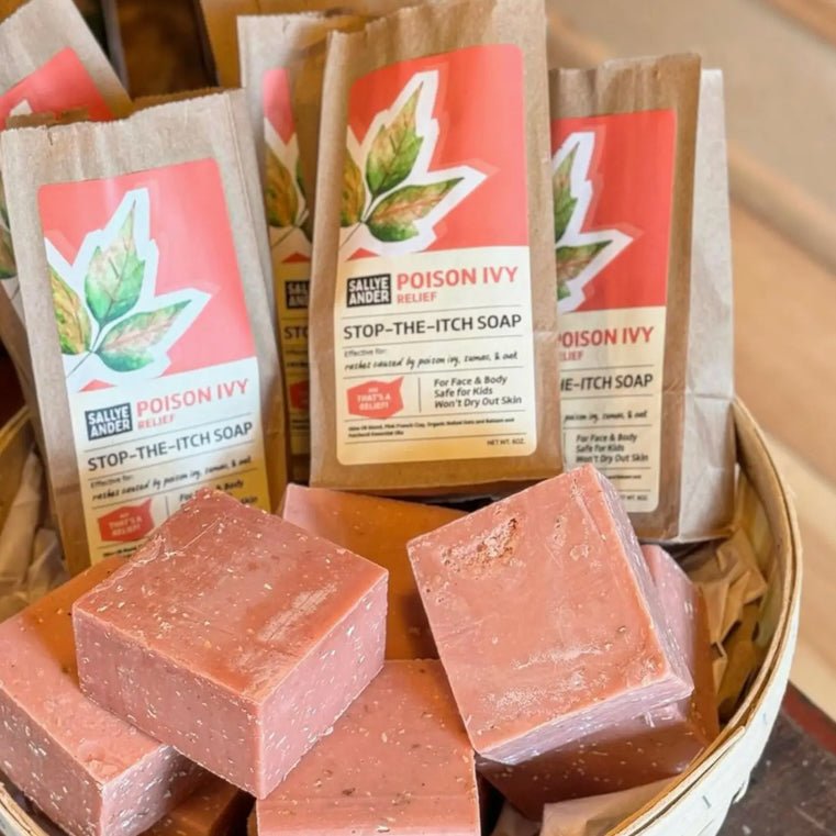 SallyeAnder Poison Ivy Relief Bar Soap - Stop the Itch! - Marmalade Mercantile