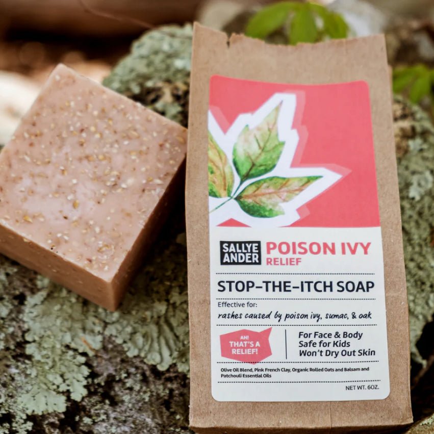 SallyeAnder Poison Ivy Relief Bar Soap - Stop the Itch! - Marmalade Mercantile