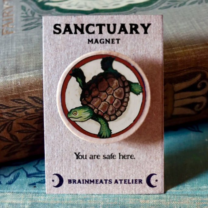 Sanctuary Magnet - Turtle Token for Safety & Comfort - Marmalade Mercantile