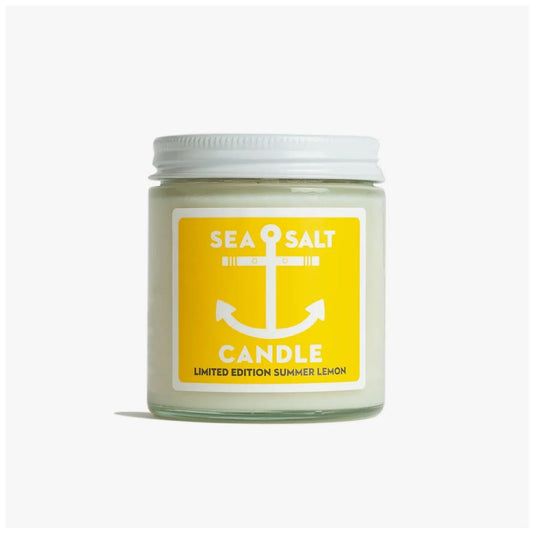 Sea Salt Summer Lemon Soy Travel Candle - Marmalade Mercantile
