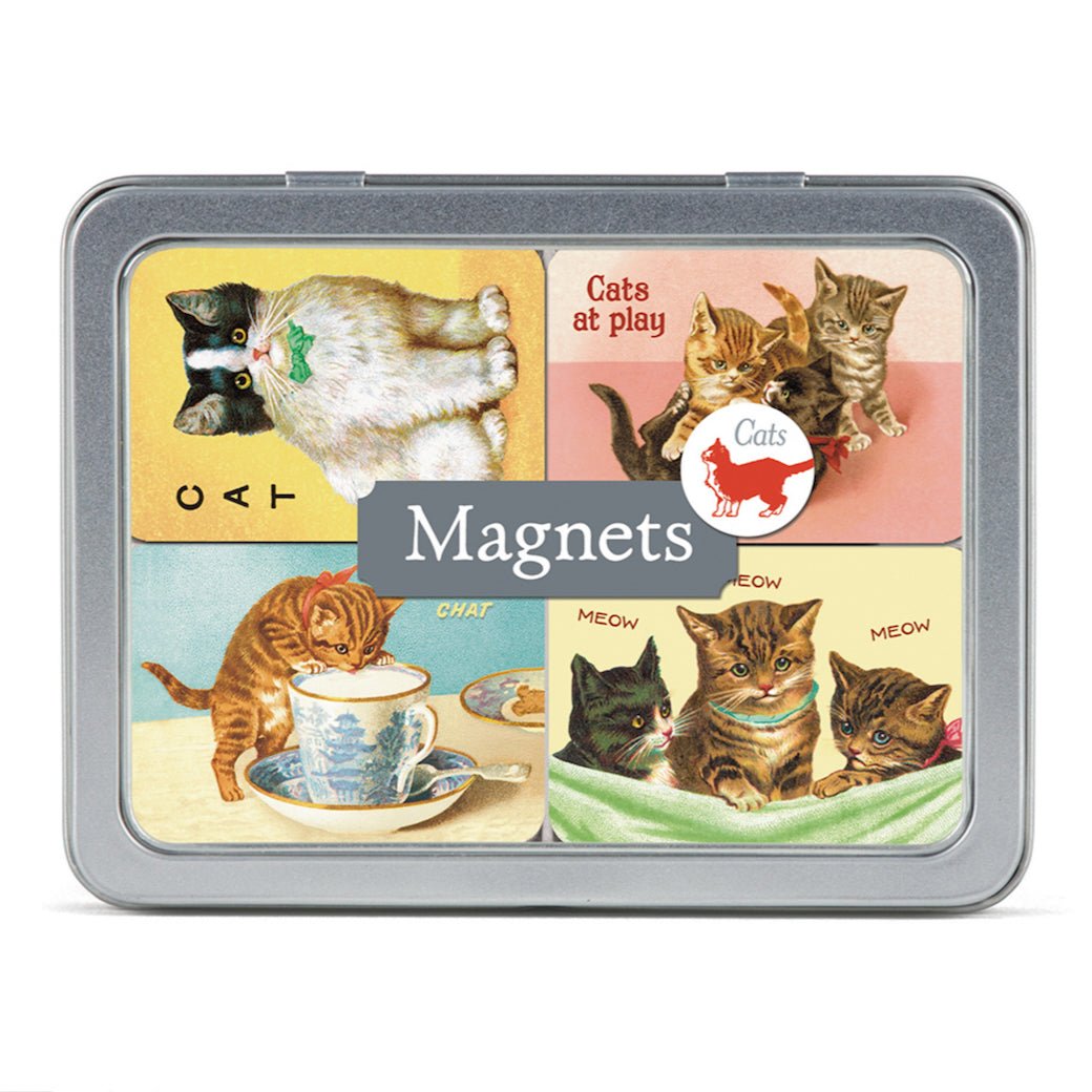 Set of 24 Cats & Kittens Magnets - Marmalade Mercantile