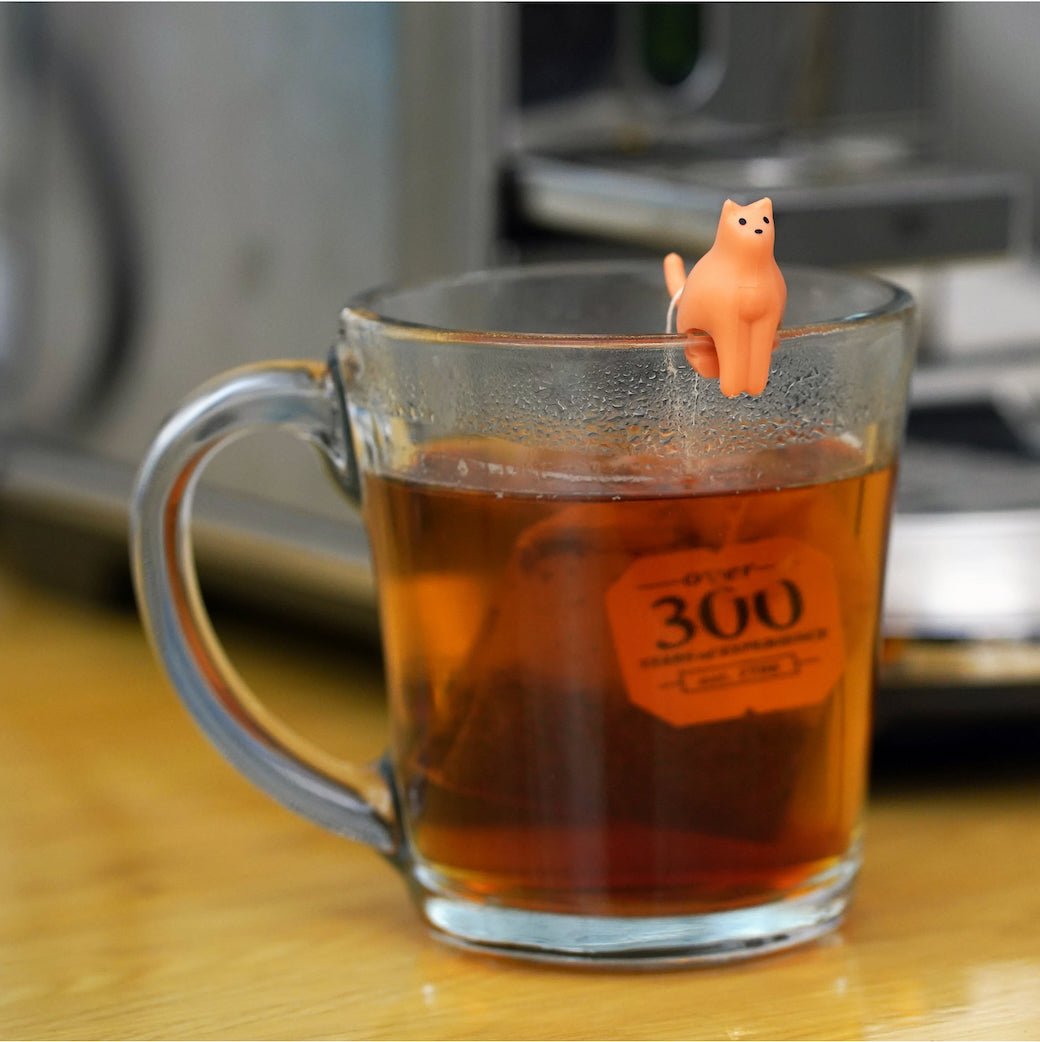 Set of Four Cat Tea Bag Holders - Marmalade Mercantile