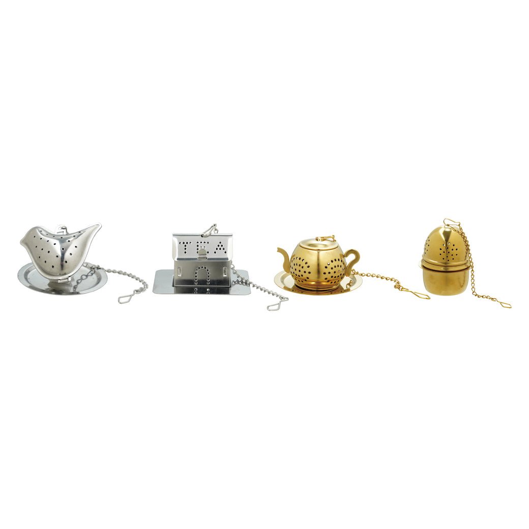 Set of Four Tea Strainers in Four Shapes - Marmalade Mercantile