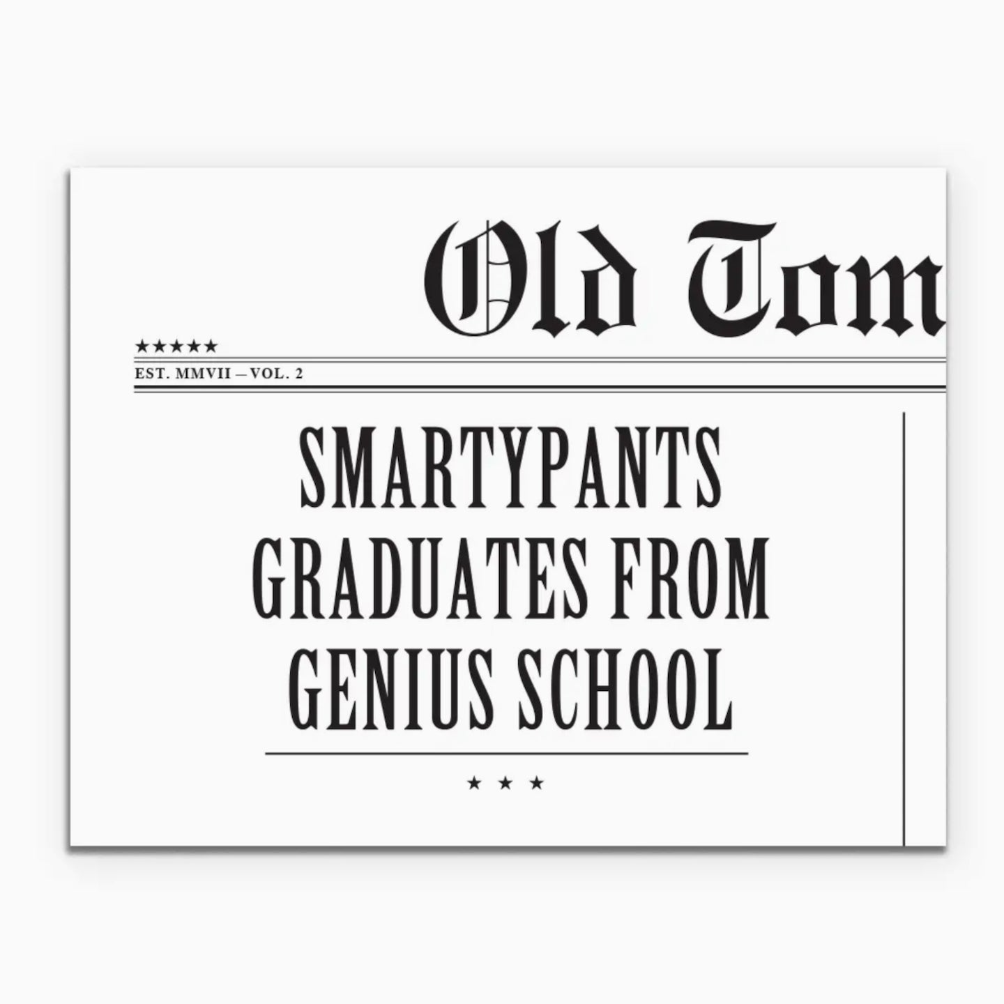 Smarty Pants Graduates from Genius Graduation Card - Marmalade Mercantile