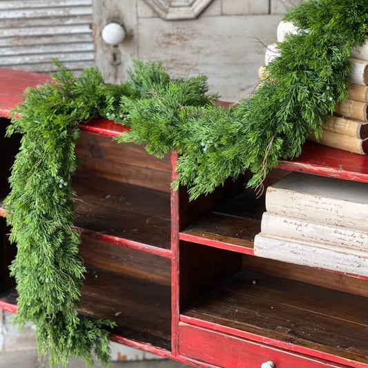 Spectacular Festive Christmas Cedar Garland - Marmalade Mercantile