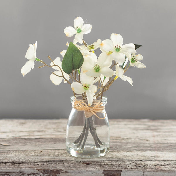 Springtime Dogwood Blossom Vase