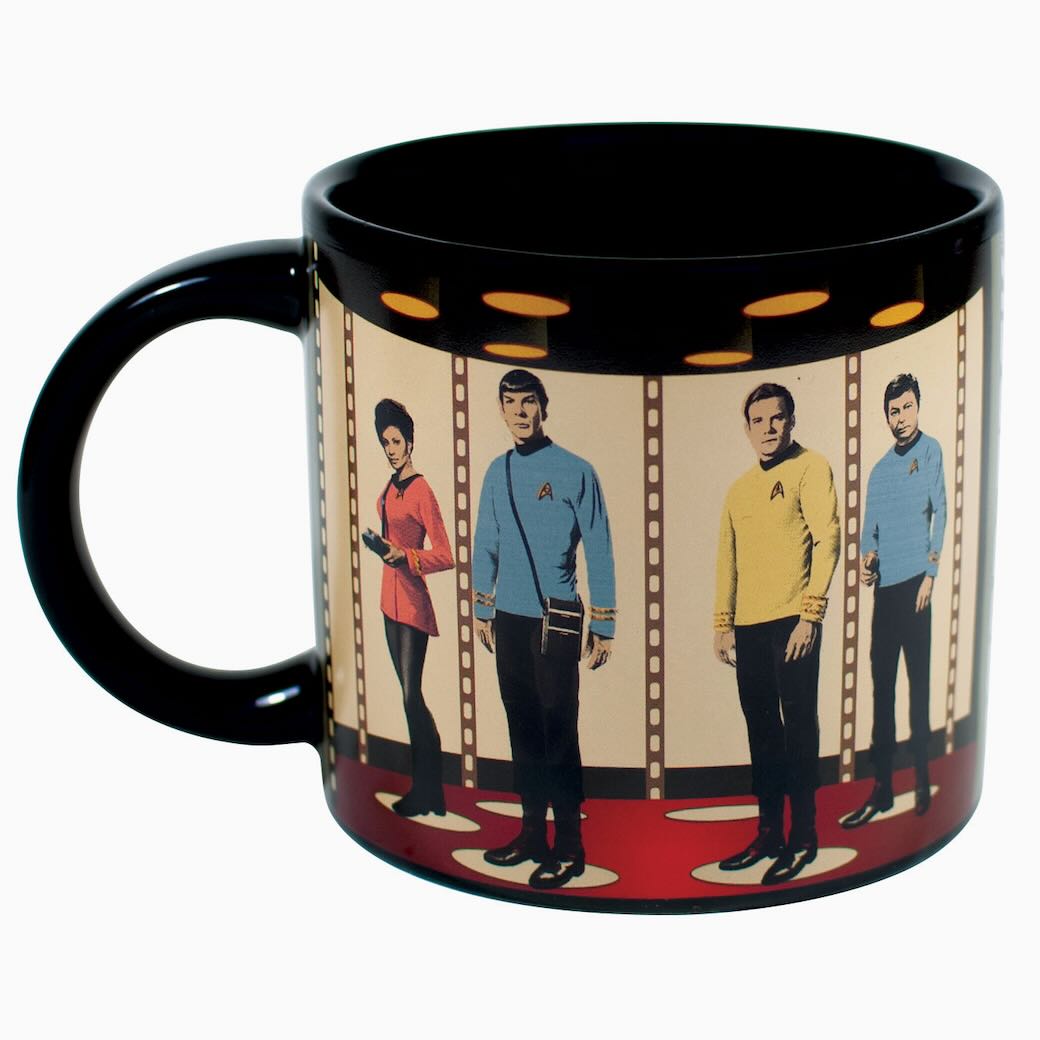 Star Trek Heat Sensitive Transporter Mug Energize! - Marmalade Mercantile