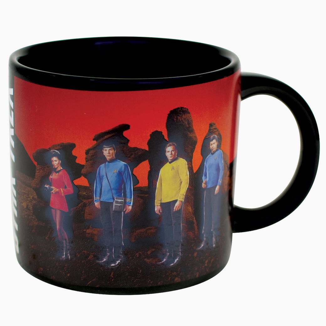 Star Trek Heat Sensitive Transporter Mug Energize! - Marmalade Mercantile