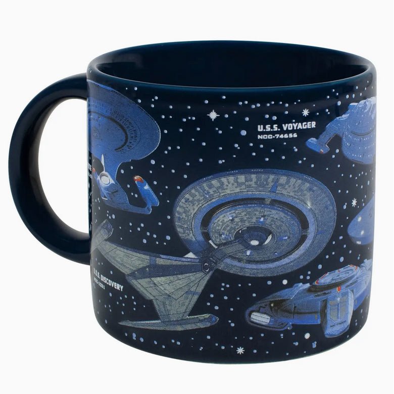 Starships of Star Trek 14 oz Coffee Mug - Marmalade Mercantile