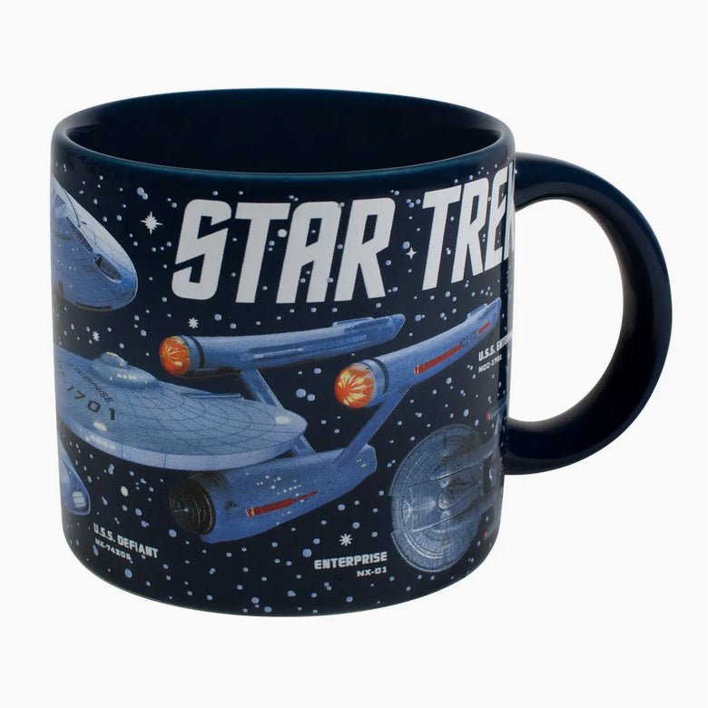 Starships of Star Trek 14 oz Coffee Mug - Marmalade Mercantile