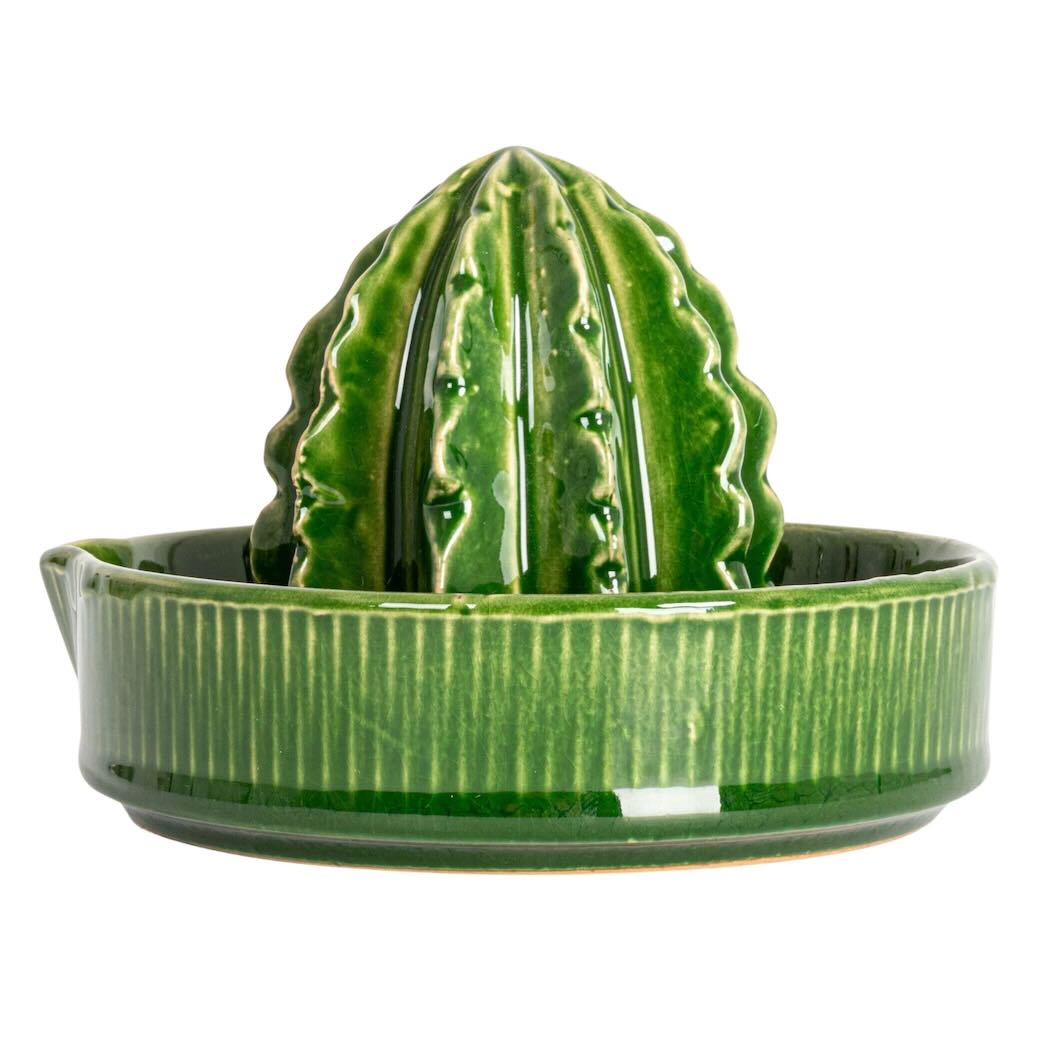 Stoneware Cactus Shaped Citrus Juicer - Marmalade Mercantile