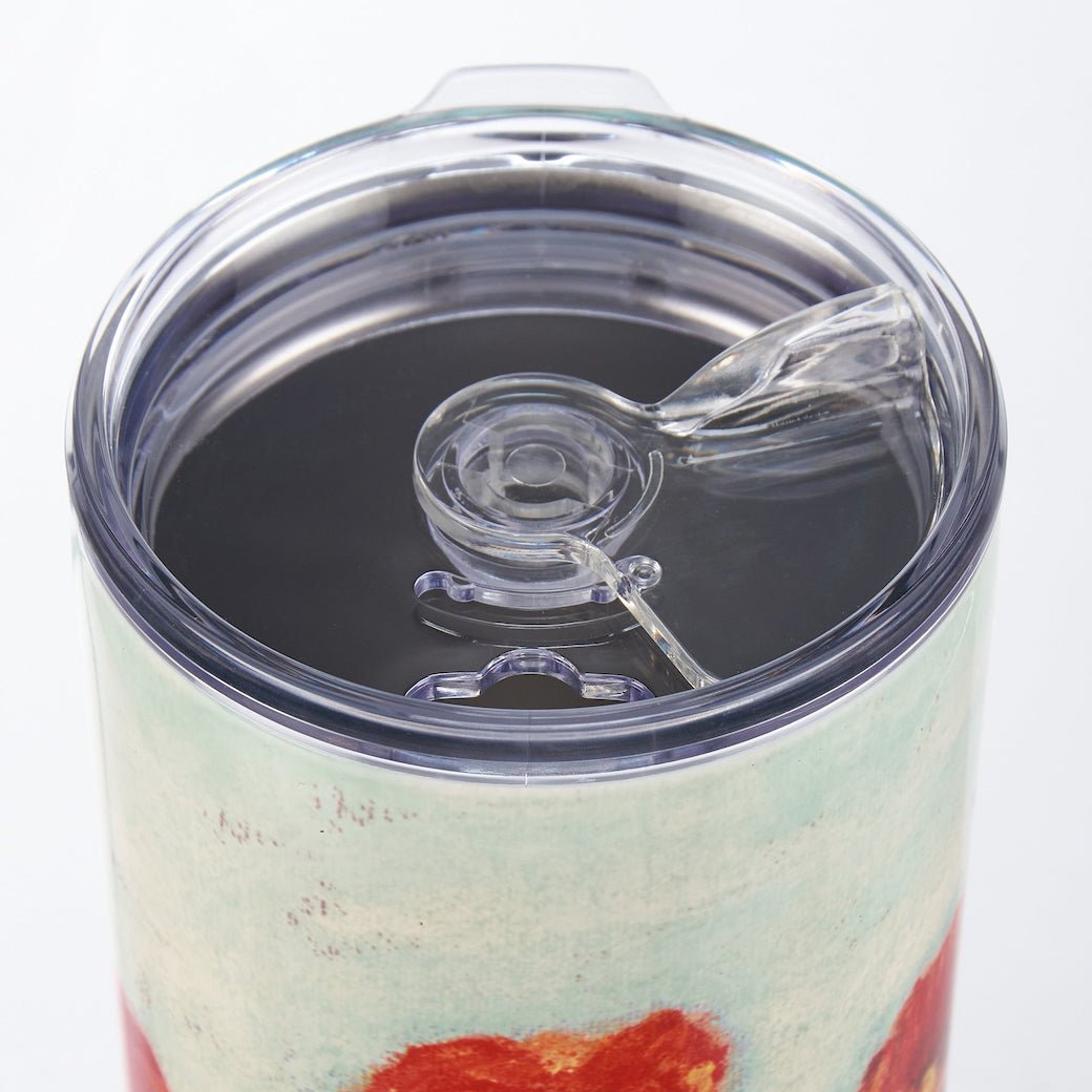 Summer Poppies Insulated Coffee Tumbler - Marmalade Mercantile