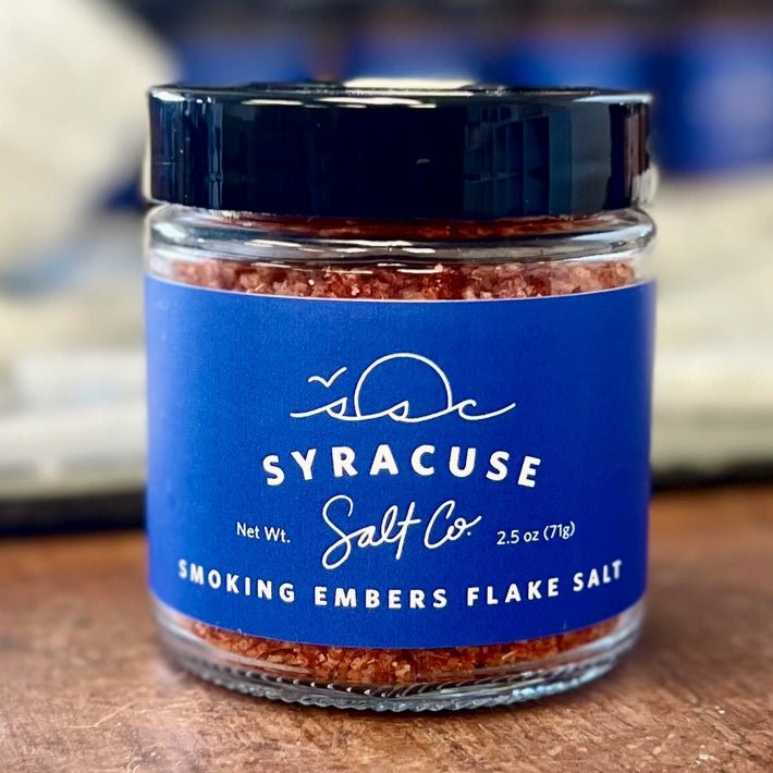 Syracuse Salt Co. Smoking Embers Flake Salt 2.5oz - Marmalade Mercantile