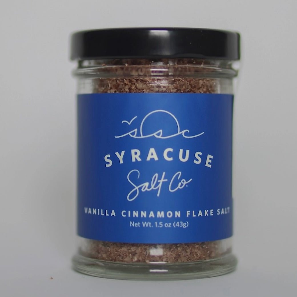Syracuse Salt Co. Vanilla Cinnamon Flake Salt - Marmalade Mercantile