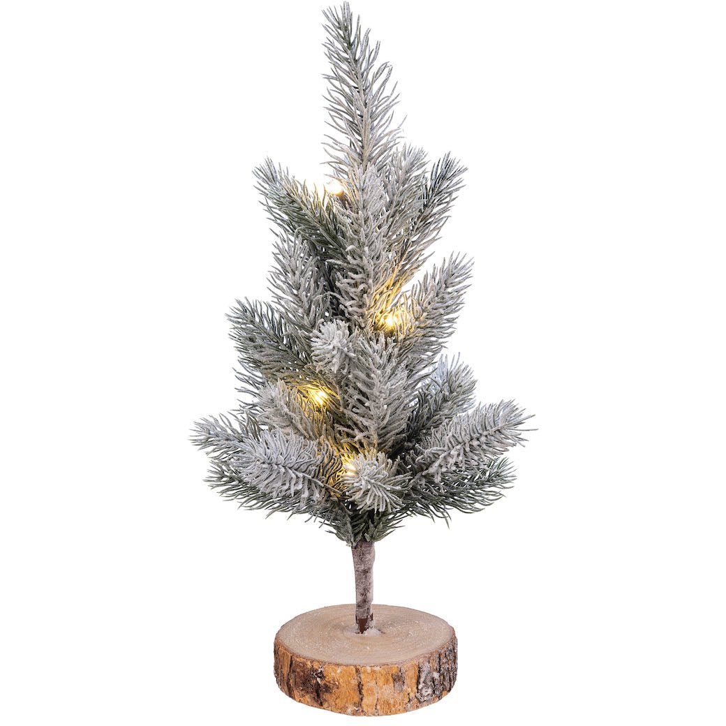 Tabletop Lighted Pine Tree 13" Battery Operated - Marmalade Mercantile