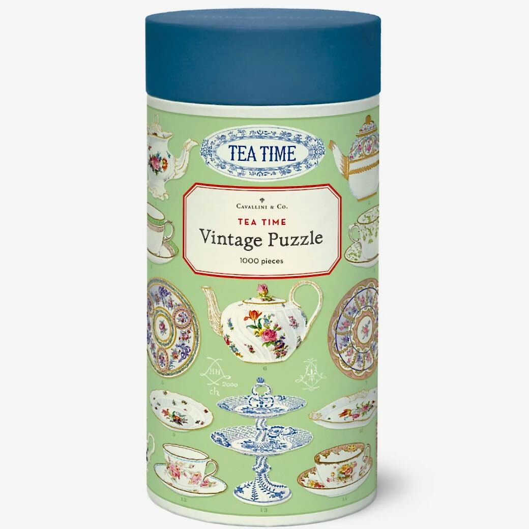 Tea Time 1000 - Piece Jigsaw Puzzle - Marmalade Mercantile