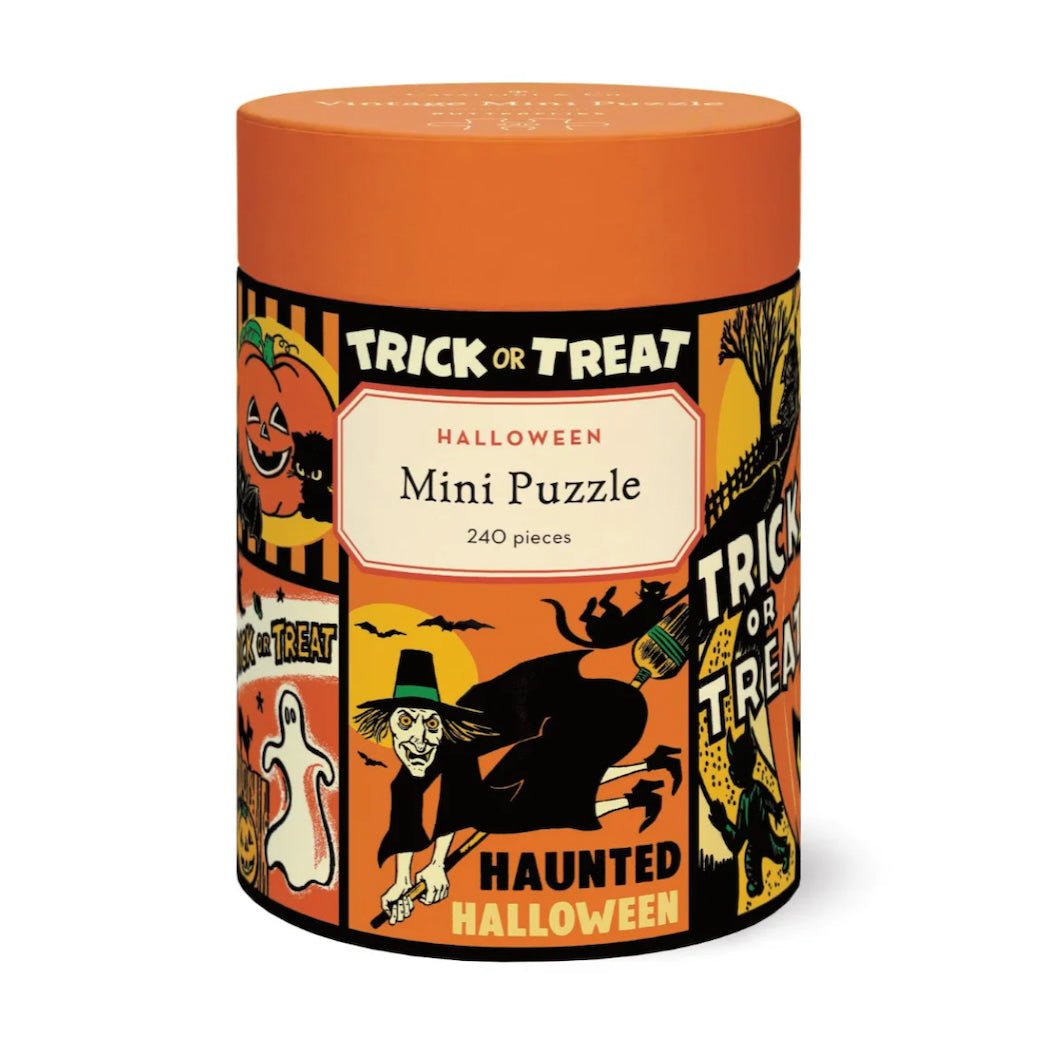 Trick or Treat Halloween Mini Jigsaw Puzzle - Marmalade Mercantile
