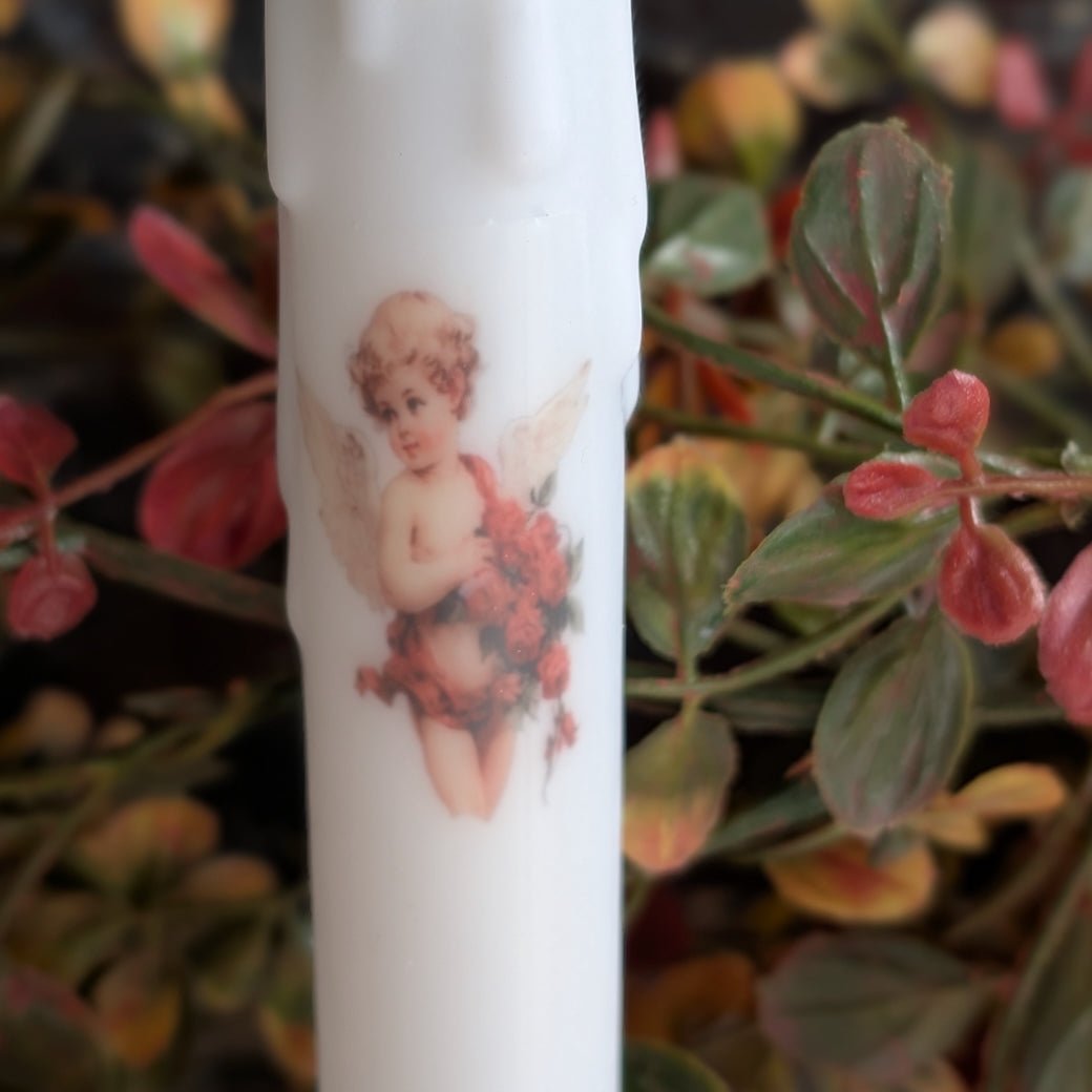 Valentine Cupid Battery Operated LED Taper Candle - Marmalade Mercantile